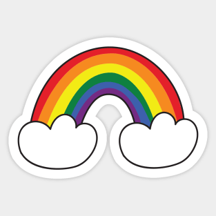 Rainbow Pride flag Sticker